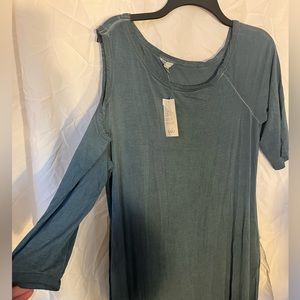 CATO long dress! Size Large. 3/4 Sleeve NWT